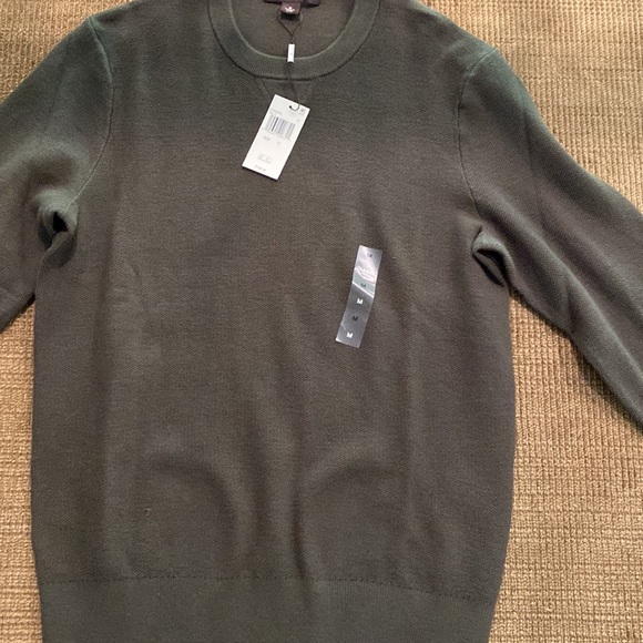 Mens Michael Kors Dark Green Sweater - Picture 4 of 6